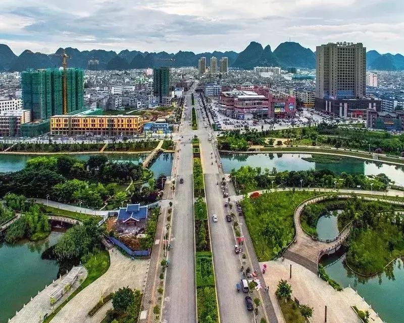 靖西市印象，美丽山水画卷🌸🏞️